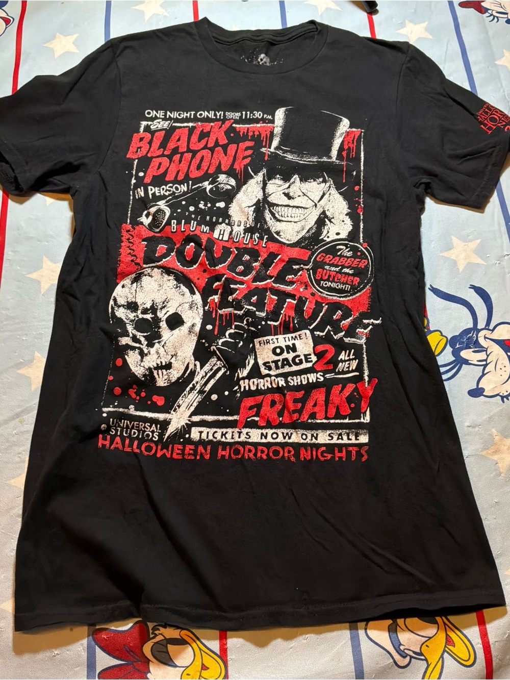 Universal studios Orlando halloween horror nights 2022 shirt size small